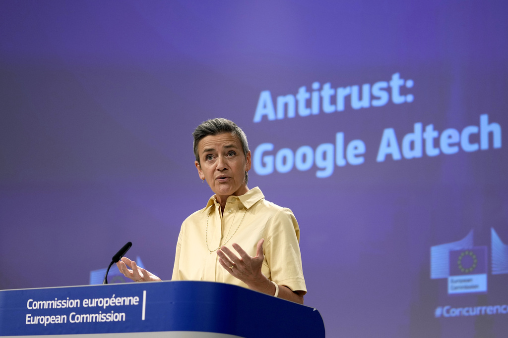 EU files antitrust complaint against Google over ad market dominance