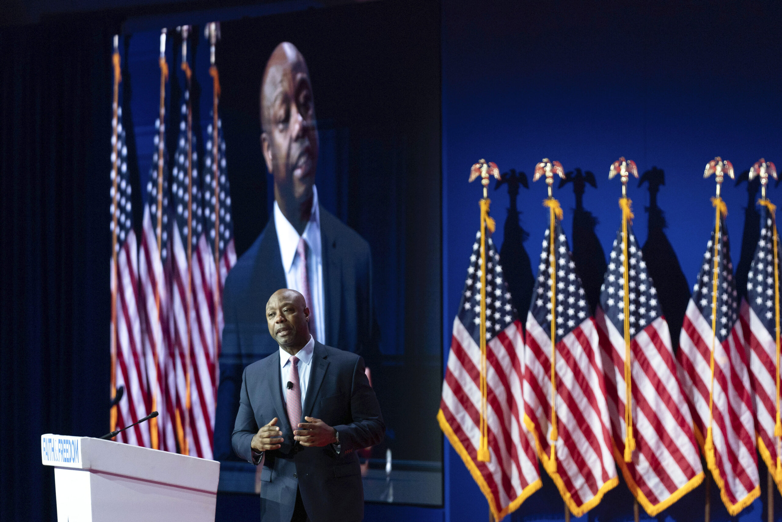 Tim Scott rails against The View for comments on his race