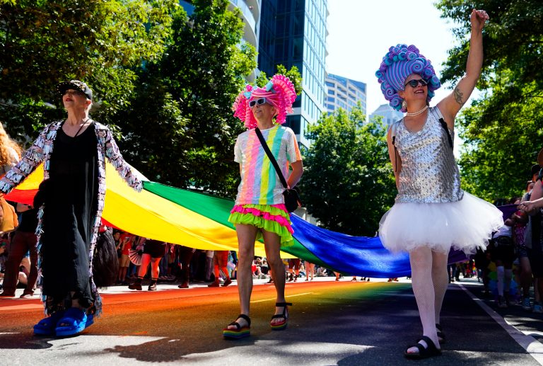 Conservatives bash Seattle pride parade after men go full-frontal in front of children