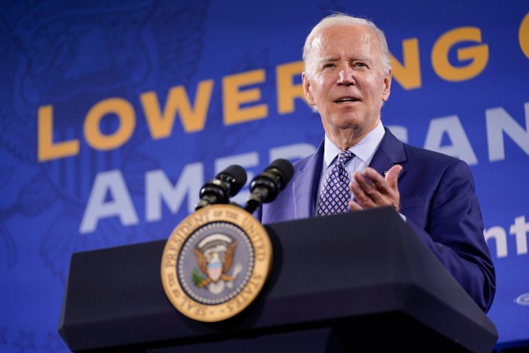 President Joe Biden claimed that the Supreme Court's Friday ruling regarding a Colorado web designer is undermining LGBTQ rights during Pride month.