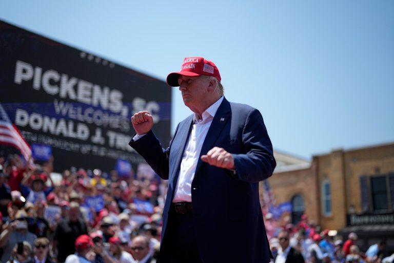 WATCH LIVE: Donald Trump holds rally in vital early battleground Iowa