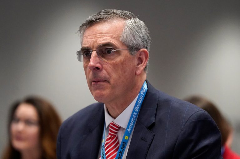 Brad Raffensperger pushes back against efforts to remove Trump from 2024 ballot