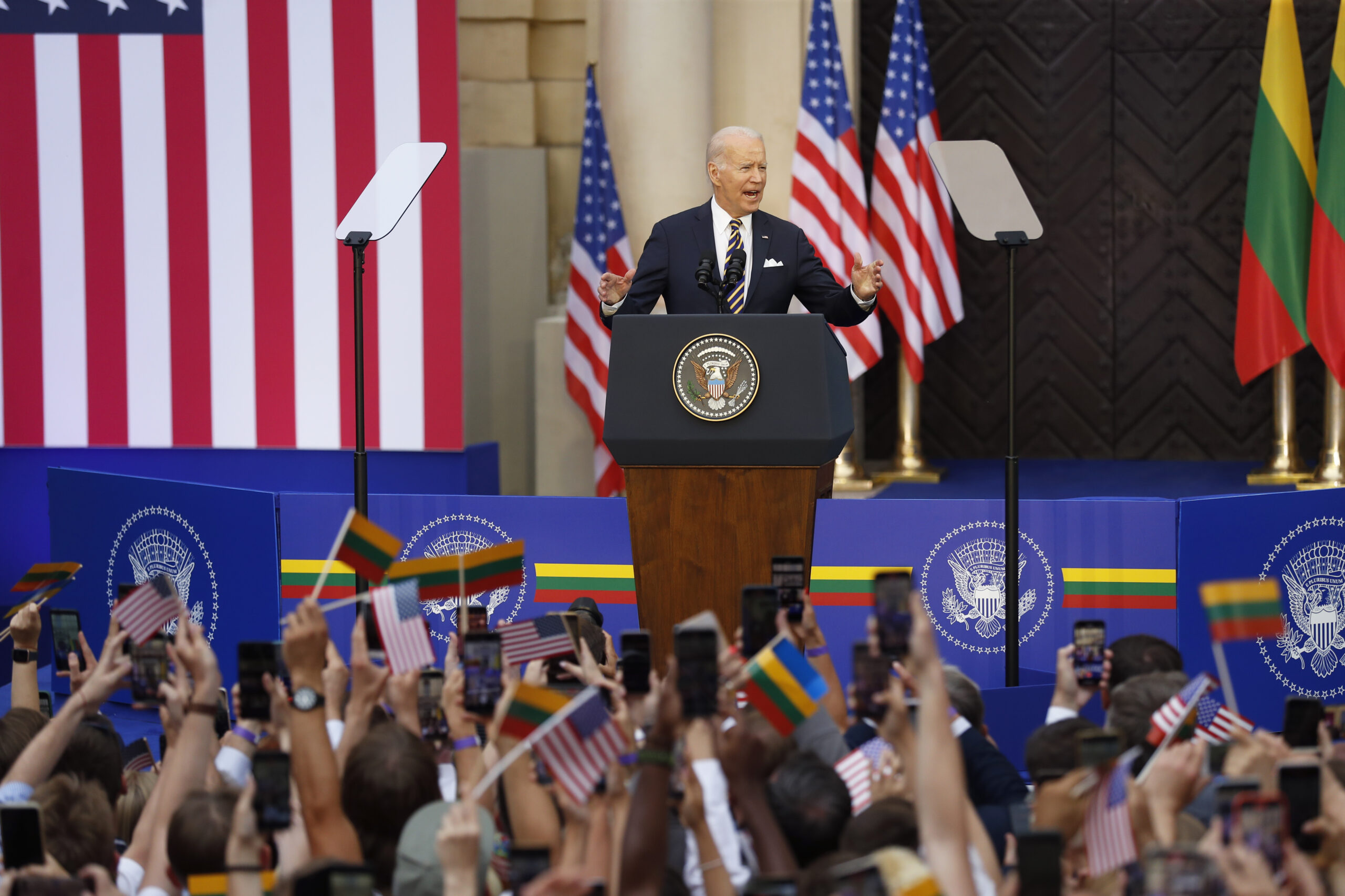 Biden promises US commitment to ‘unbroken’ Ukraine ‘will not falter’