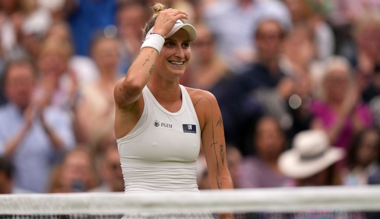 Marketa Vondrousova defeats Ons Jabeur 6-4, 6-4 to win the Wimbledon women’s championship