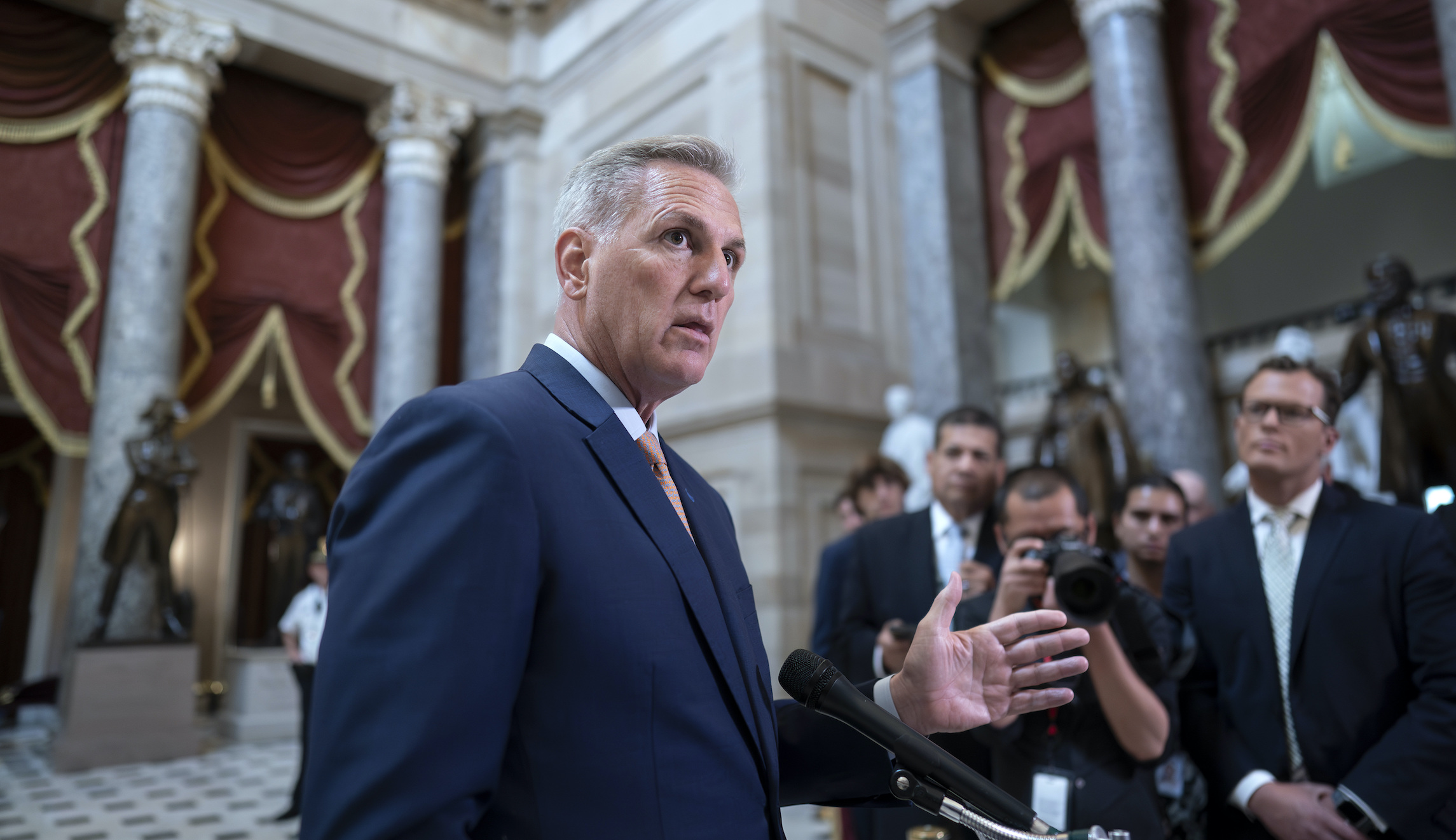 House to take up spending bills next week, McCarthy says