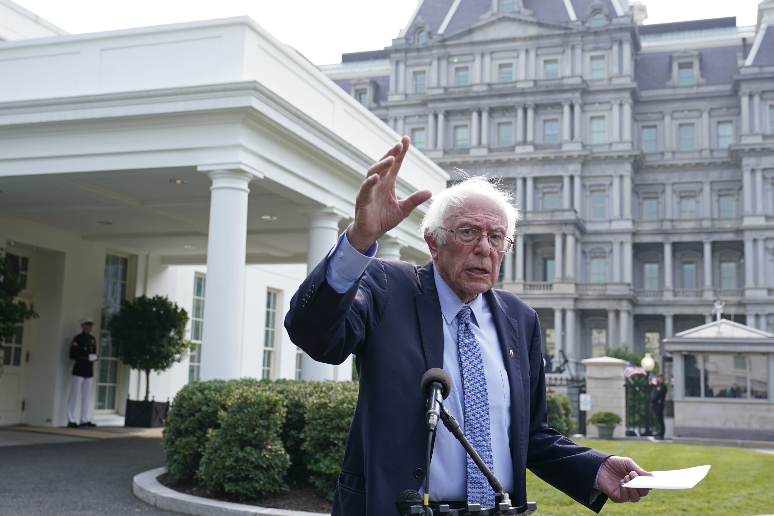 Bernie Sanders advises Democrats to ‘have the guts to take on corporate greed’
