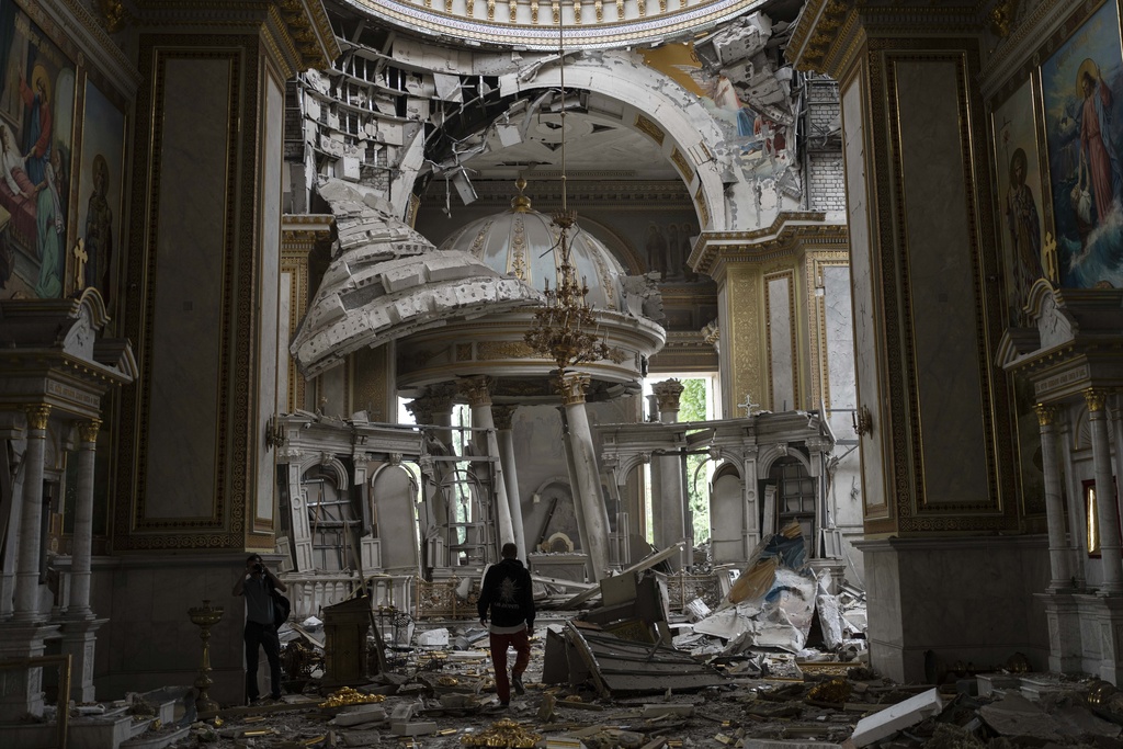 Russia destroying cultural sites in Ukraine ‘marks an escalation,’ UN says