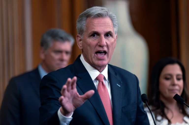 Speaker Kevin McCarthy challenges those threatening to oust him.