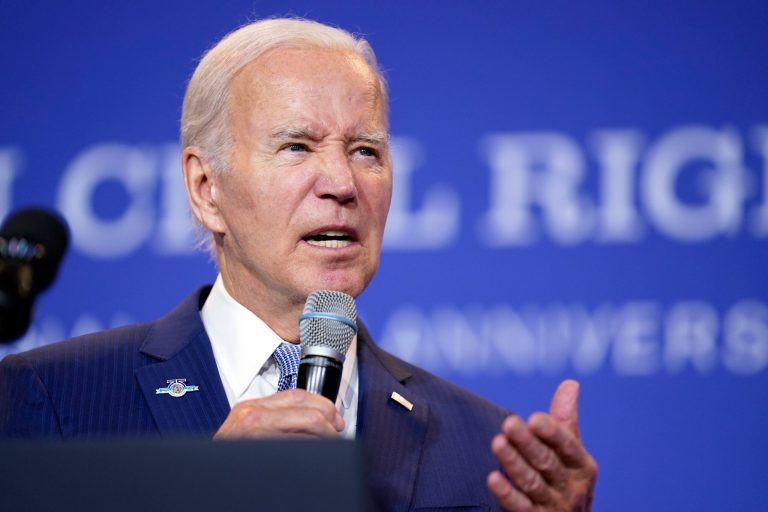 Biden sets up MAGA movement as his opponent in event GOP abandons Trump