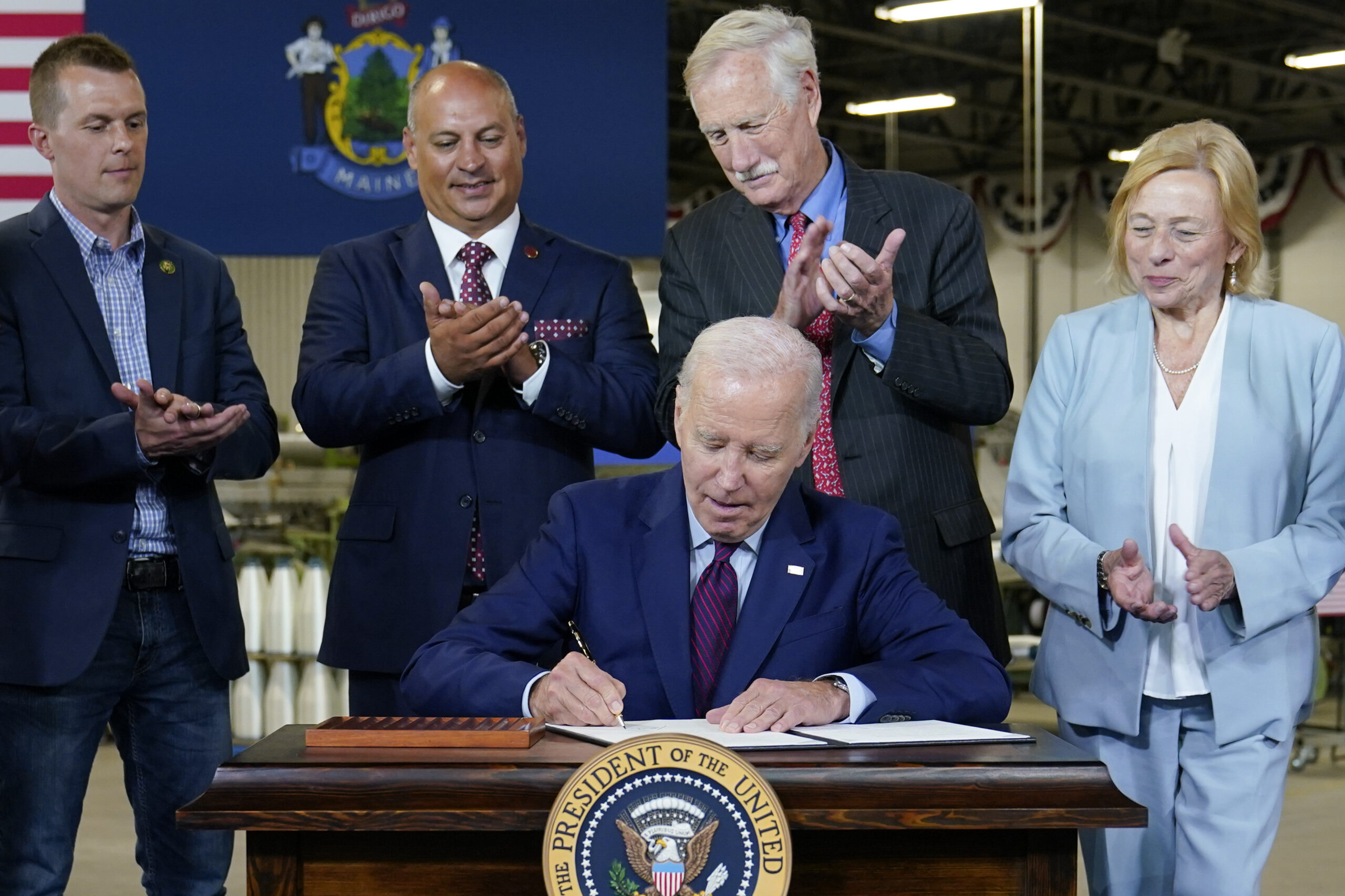 NRCC takes shot at vulnerable Democrat after Biden visit: ‘Coming to an ad near you’