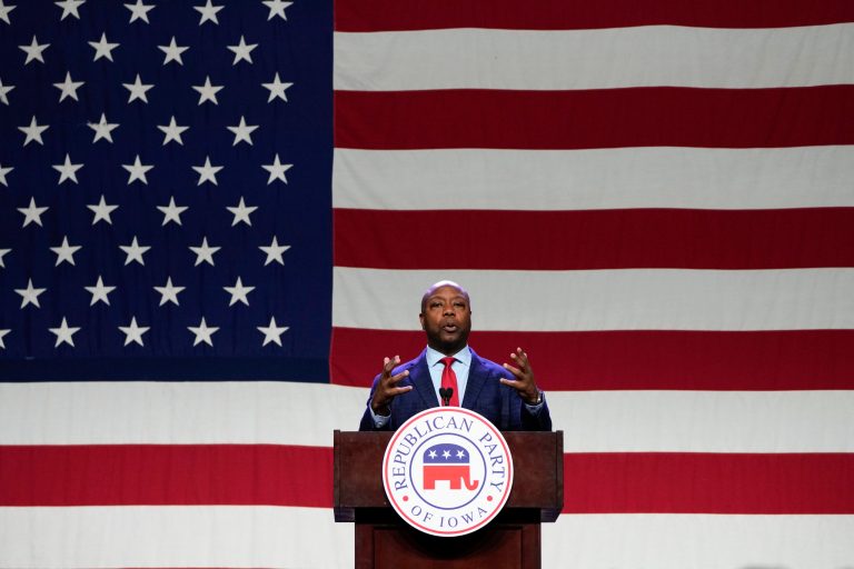 Tim Scott closes in on DeSantis in new Iowa poll