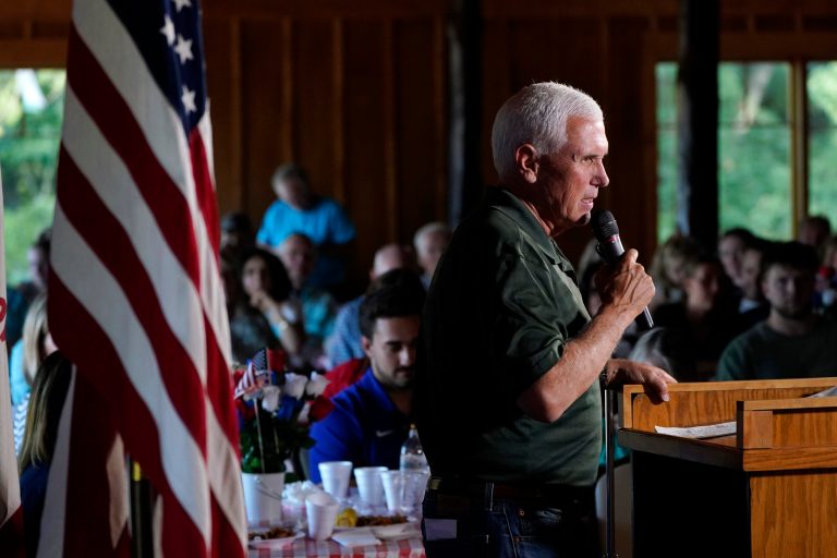 Iowa Republican caucusgoers remain skeptical about Pence amid Trump indictment