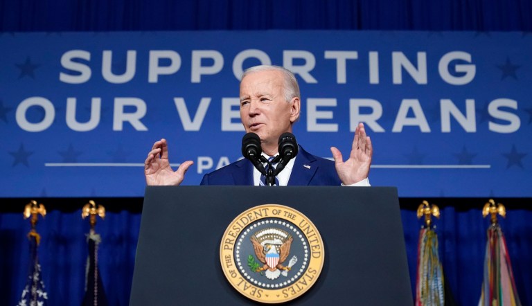 Biden caps big legislative wins at the one-year mark with Western swing
