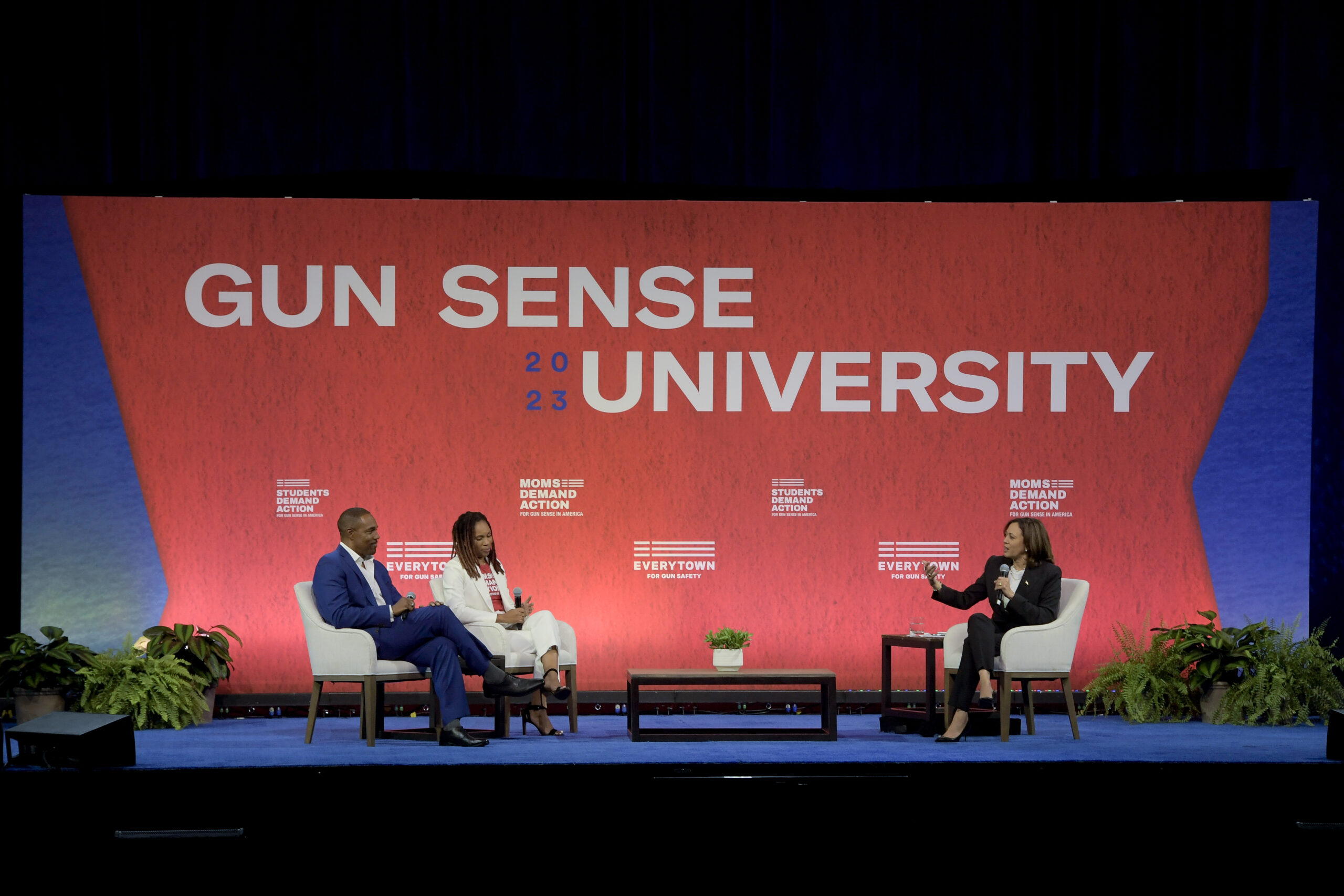 Harris allies see gun portfolio as opportunity for her to regroup before 2024