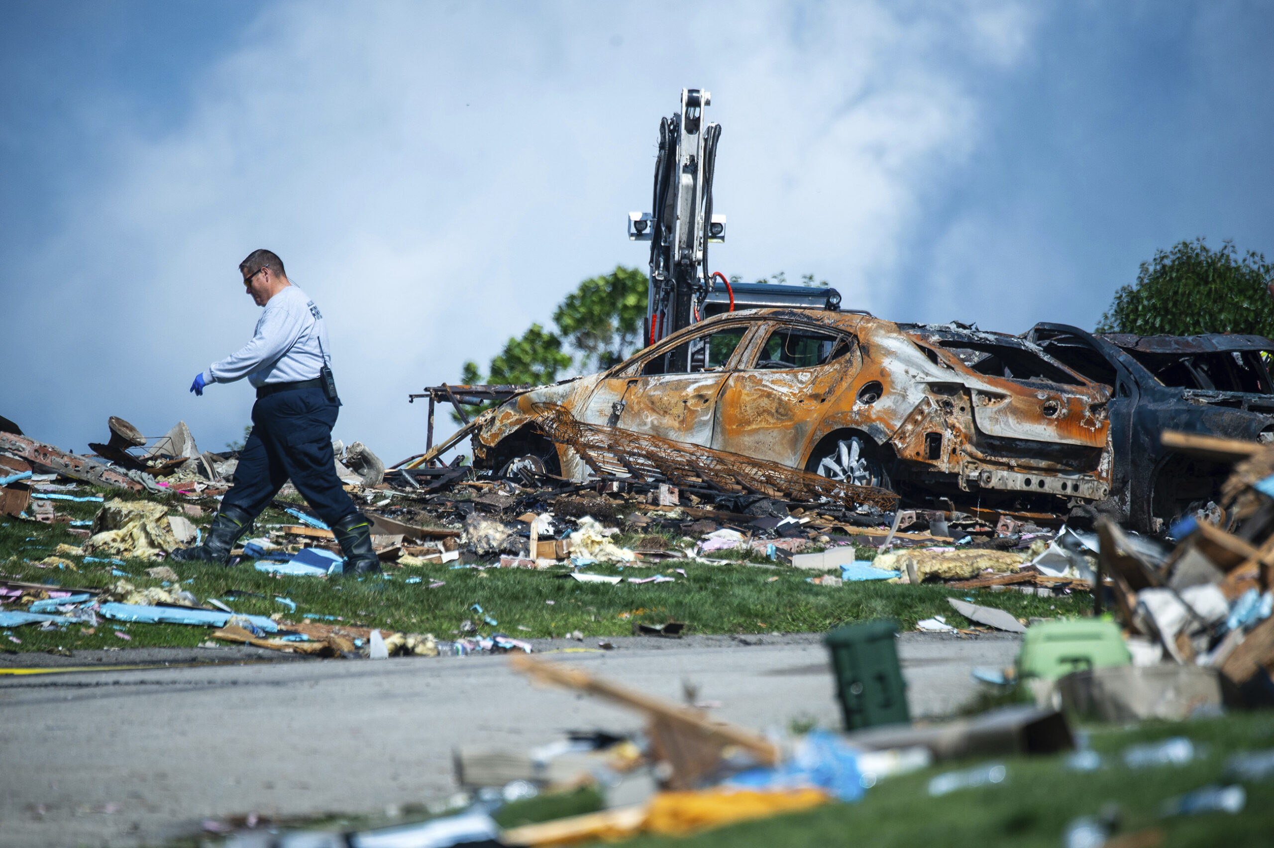 Footage of house explosion that killed five, including child, released