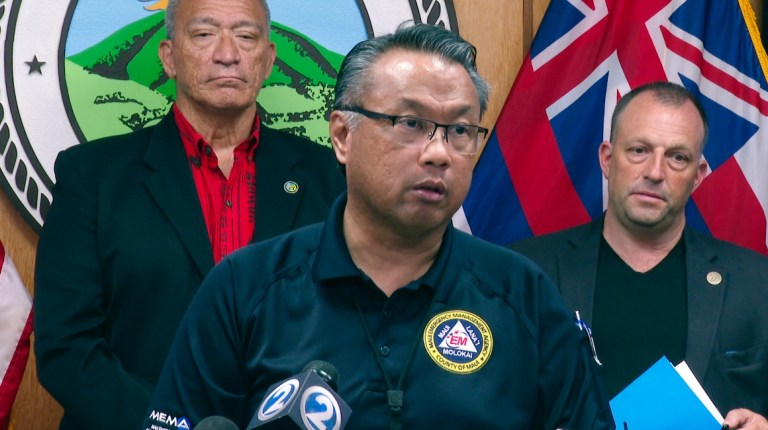 Maui Emergency Management Agency Administrator Herman Andaya.