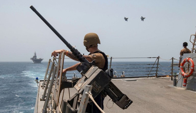 USS Thomas Hudner shot down drone from Yemen heading for it