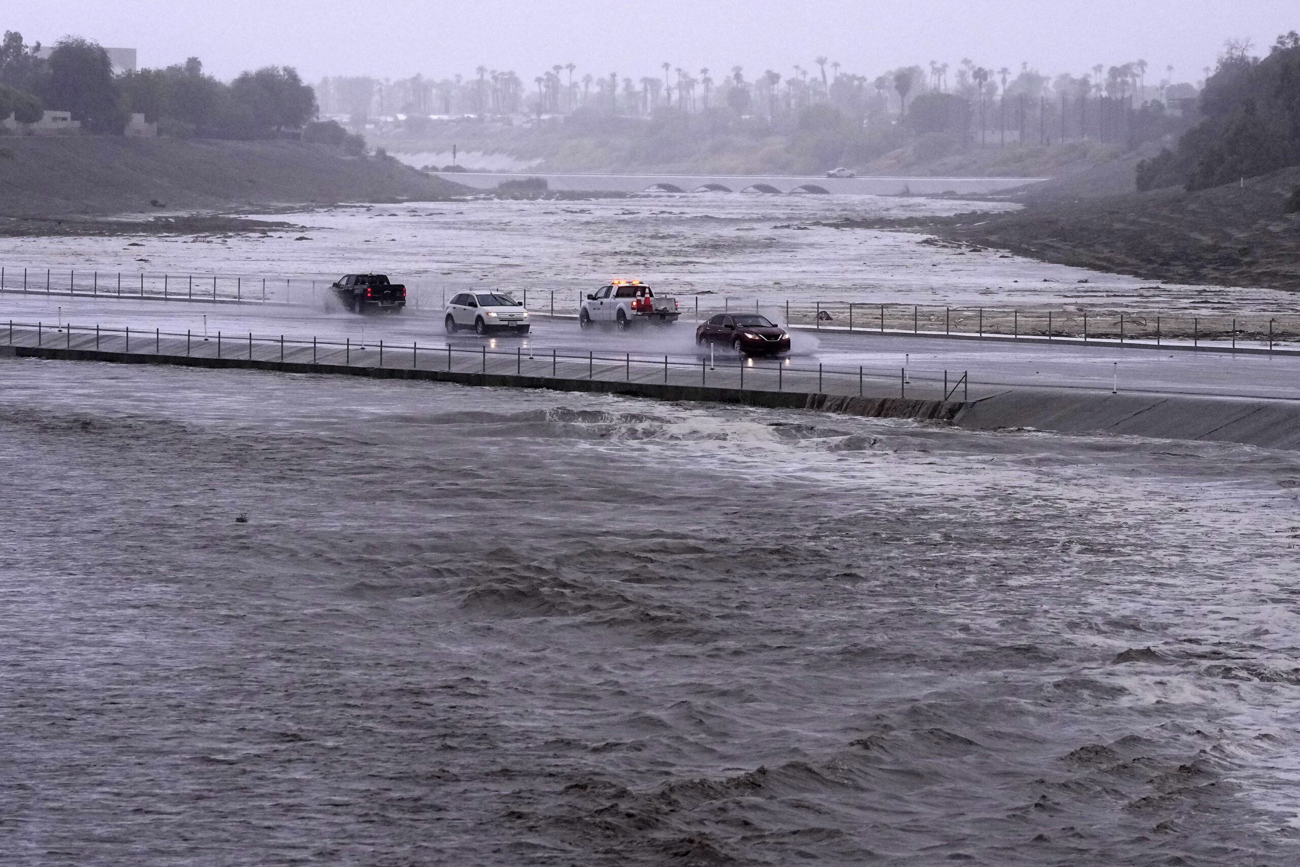 California earthquake shakes ground while Tropical Storm Hilary causes severe flooding