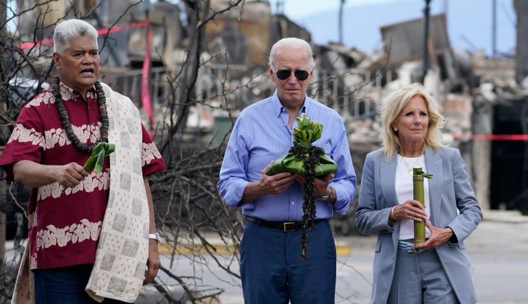 Republicans press Biden administration on Maui fire response as death toll rises