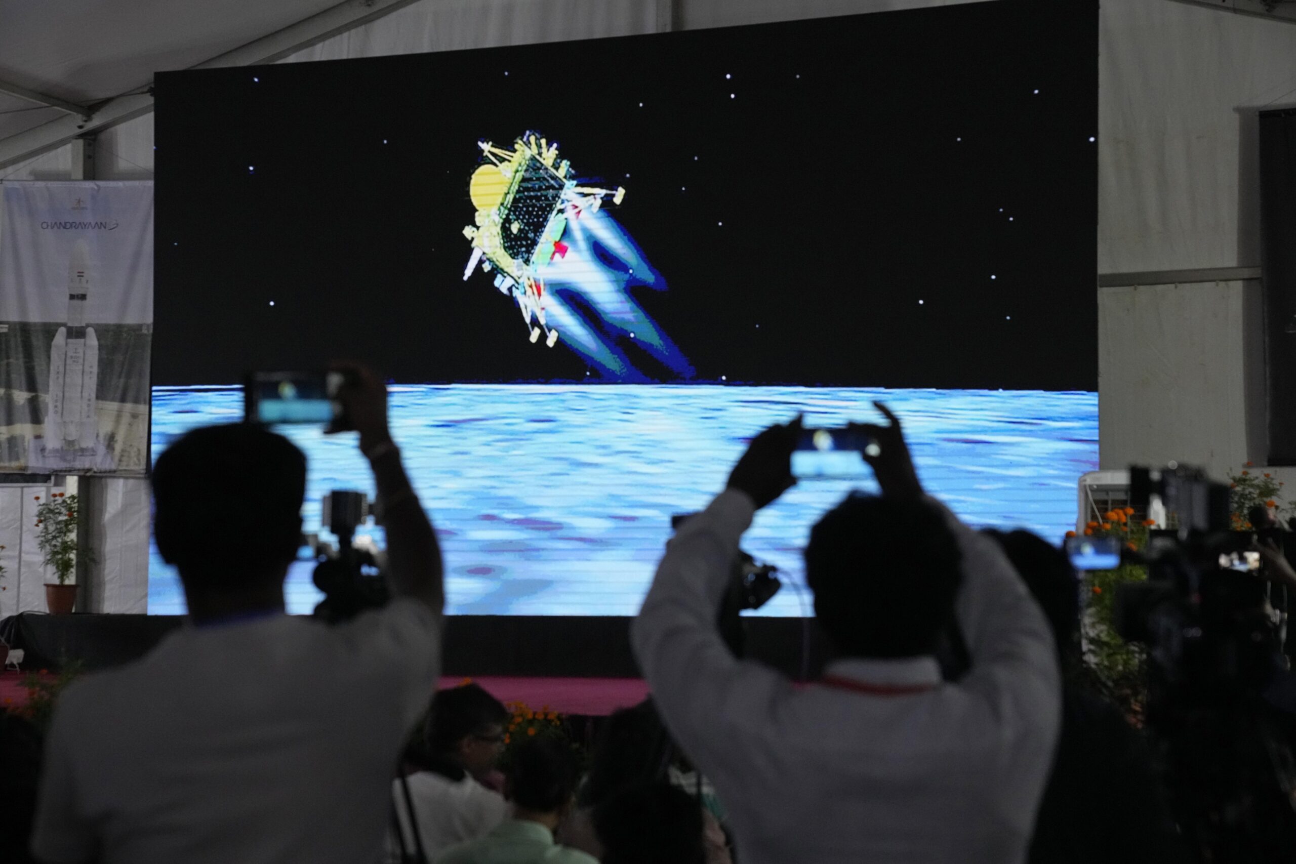 India becomes first country to land on the moon’s south pole