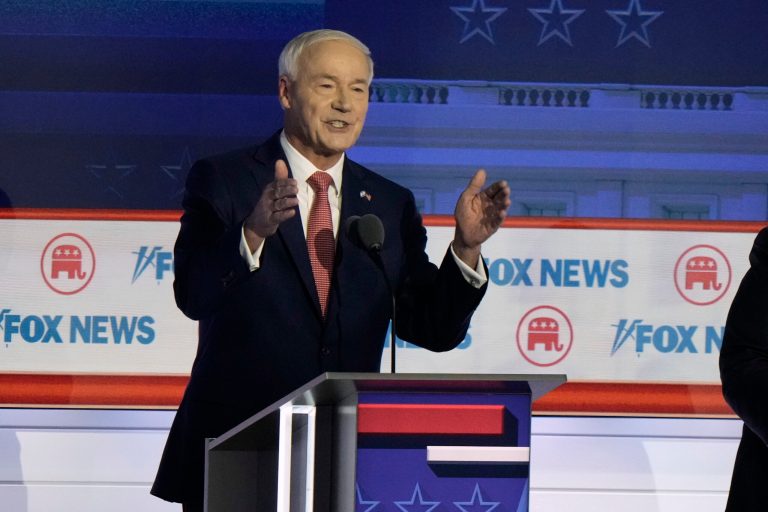 Asa Hutchinson bashes Ramaswamy for comments comparing Ayanna Pressley to KKK