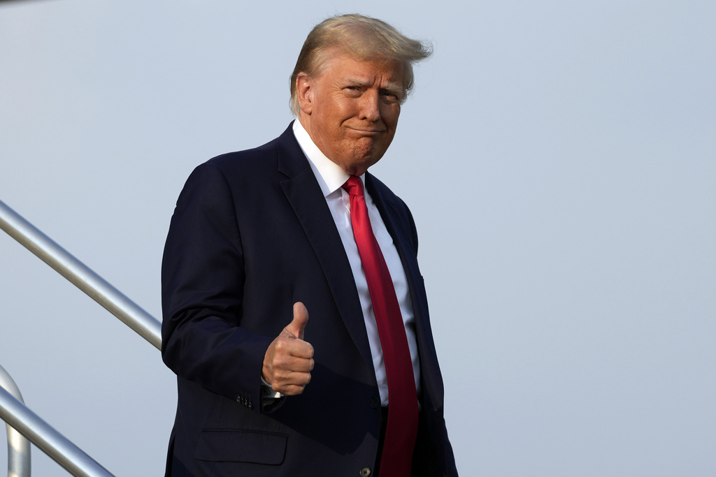 Donald Trump surrenders at Fulton County Jail in Georgia RICO case