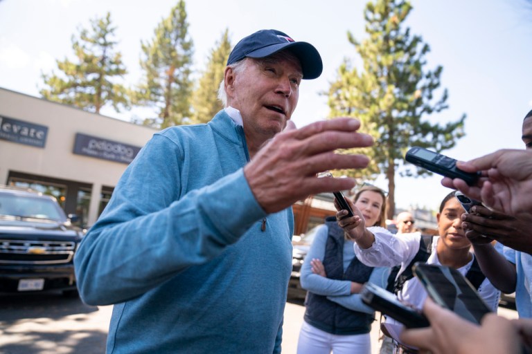 Nearly half the country rates Biden poor on immigration