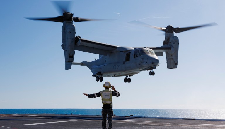Three Marines killed after Osprey aircraft crashes in Australia