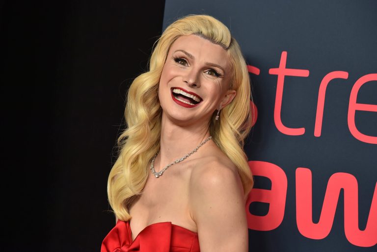 Dylan Mulvaney arrives at the Streamy Awards.