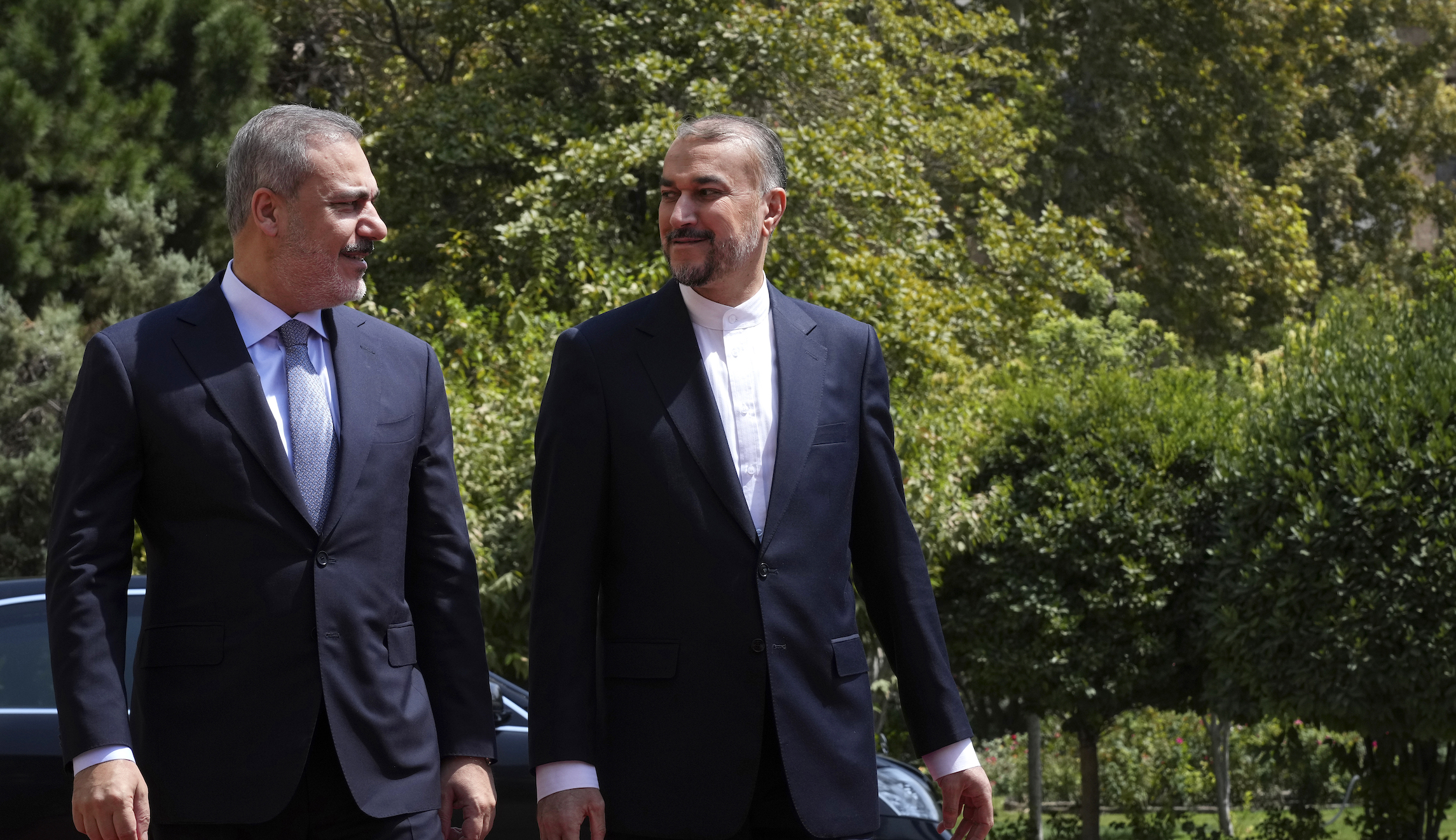 Why did Turkey’s foreign minister go to Iran?