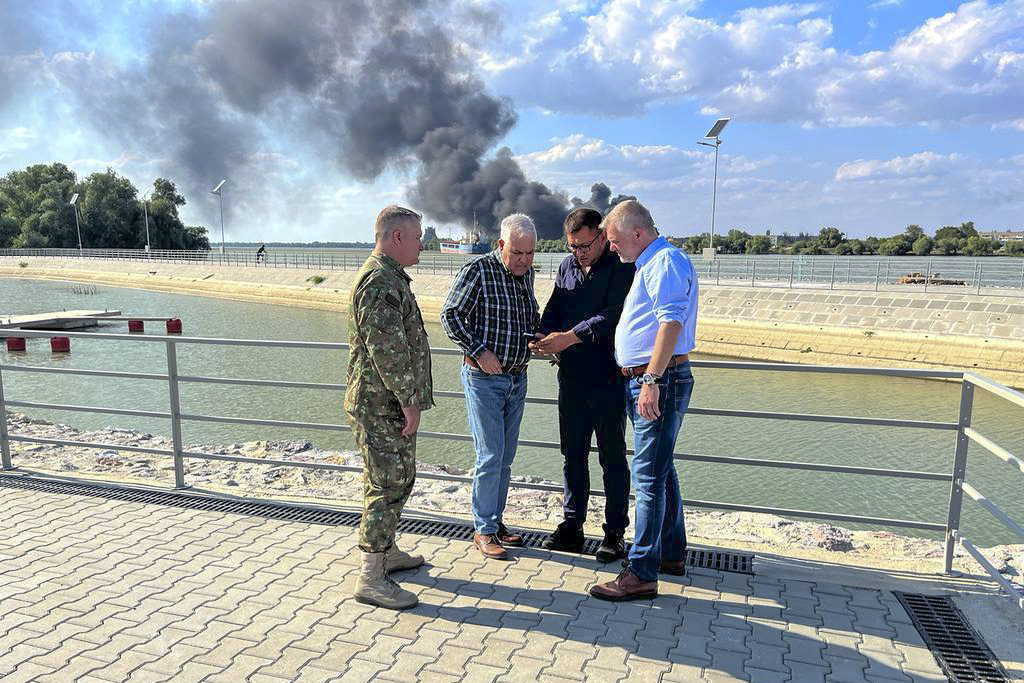 NATO member Romania finds suspected Russian drone remnants on land
