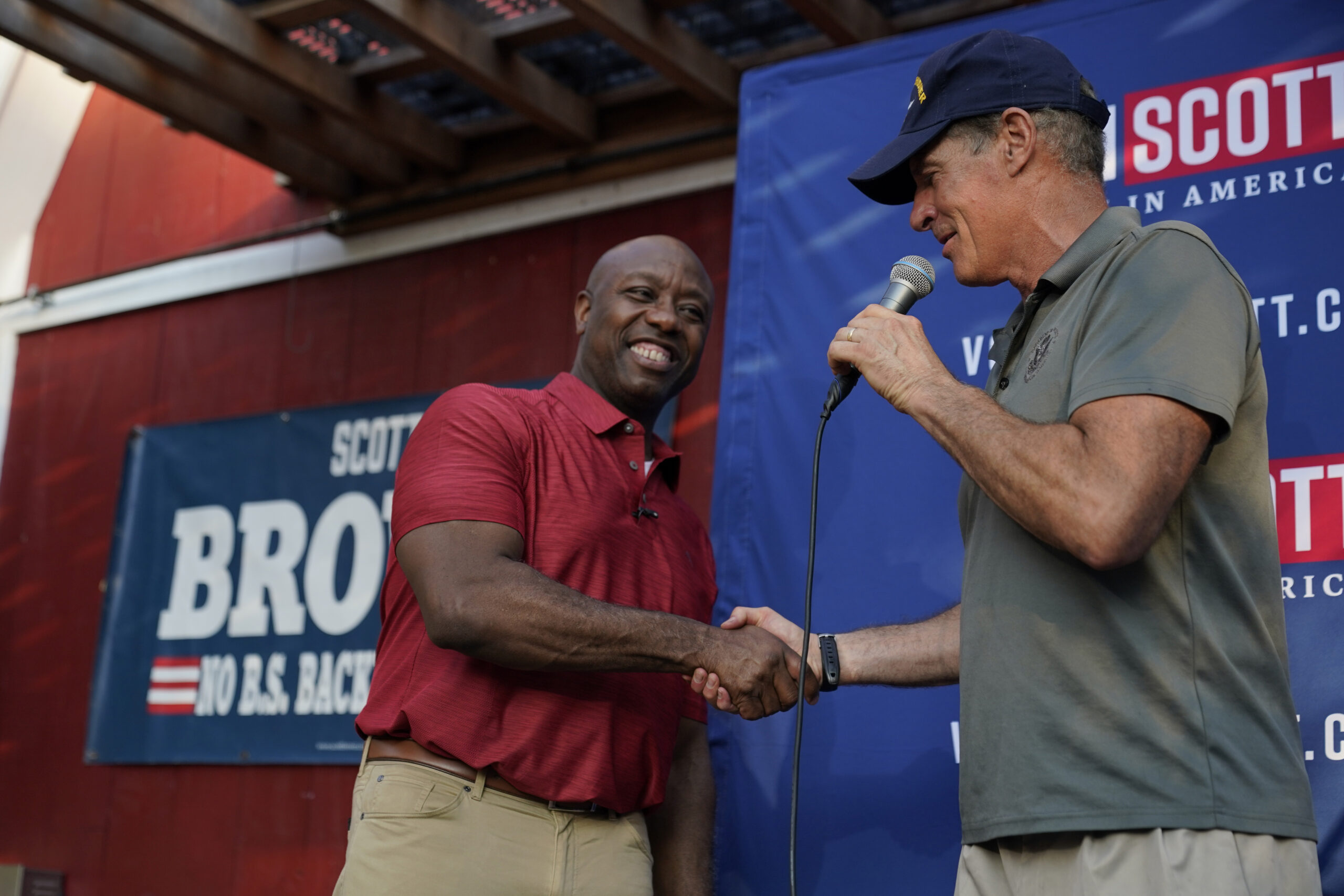 Tim Scott addresses fret over his single status