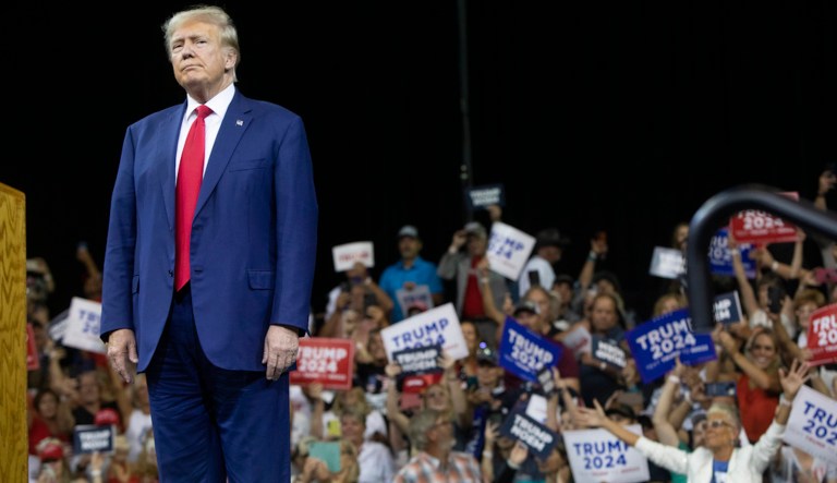 Trump responds to piles of legal trouble — ‘I’m being indicted for you’