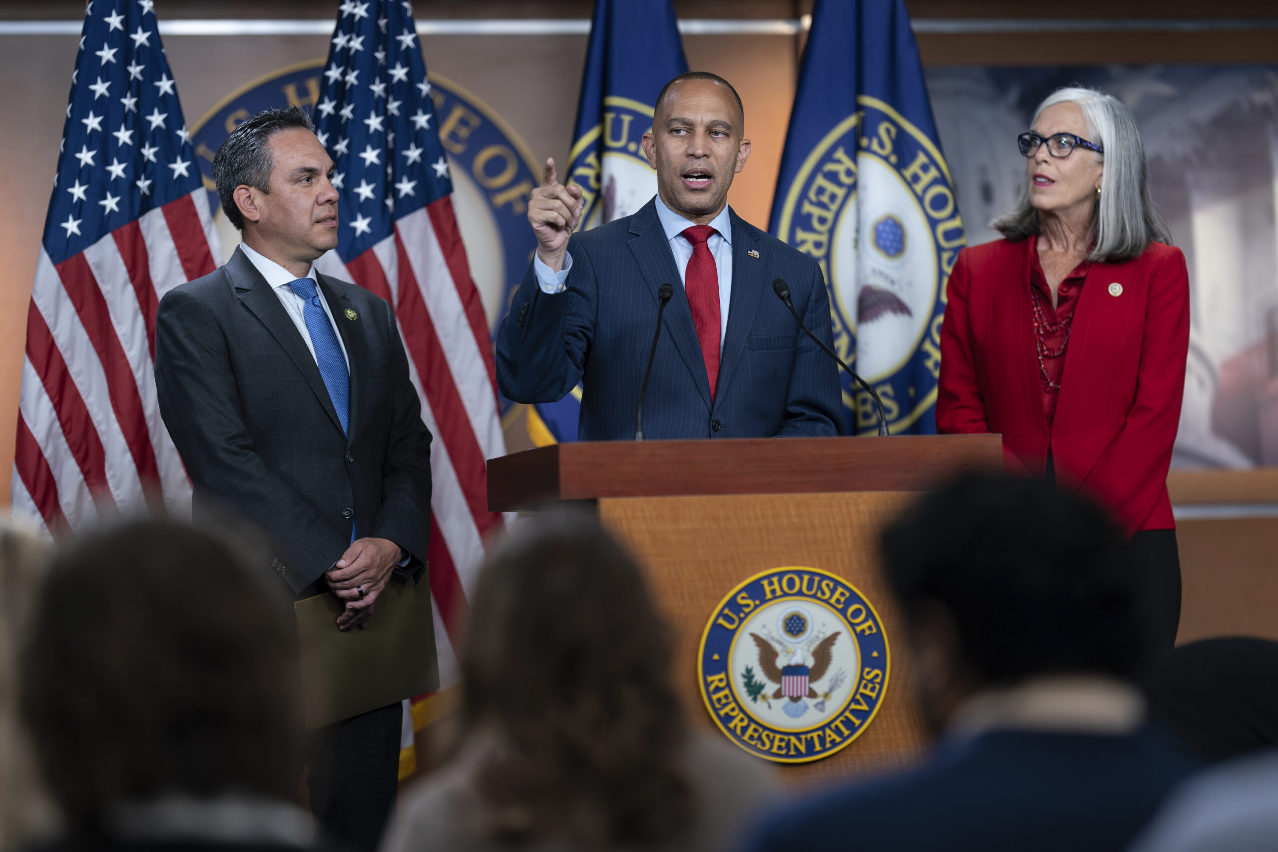 As GOP scrambles, Democrats seek to win messaging war on government shutdown