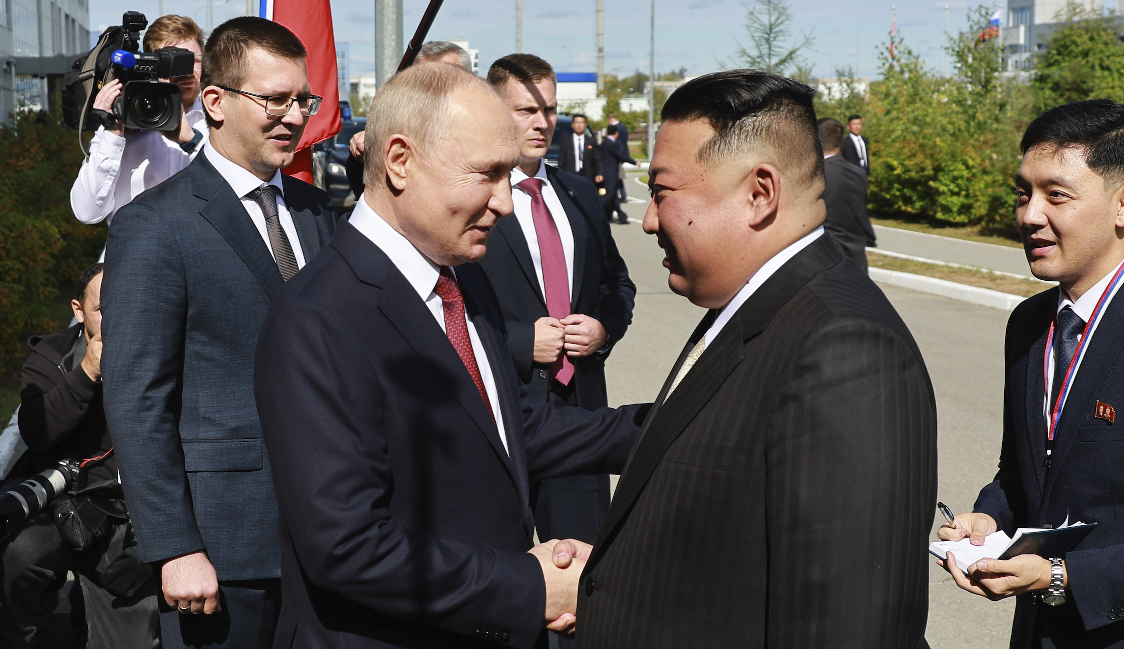 APTOPIX North Korea Russia