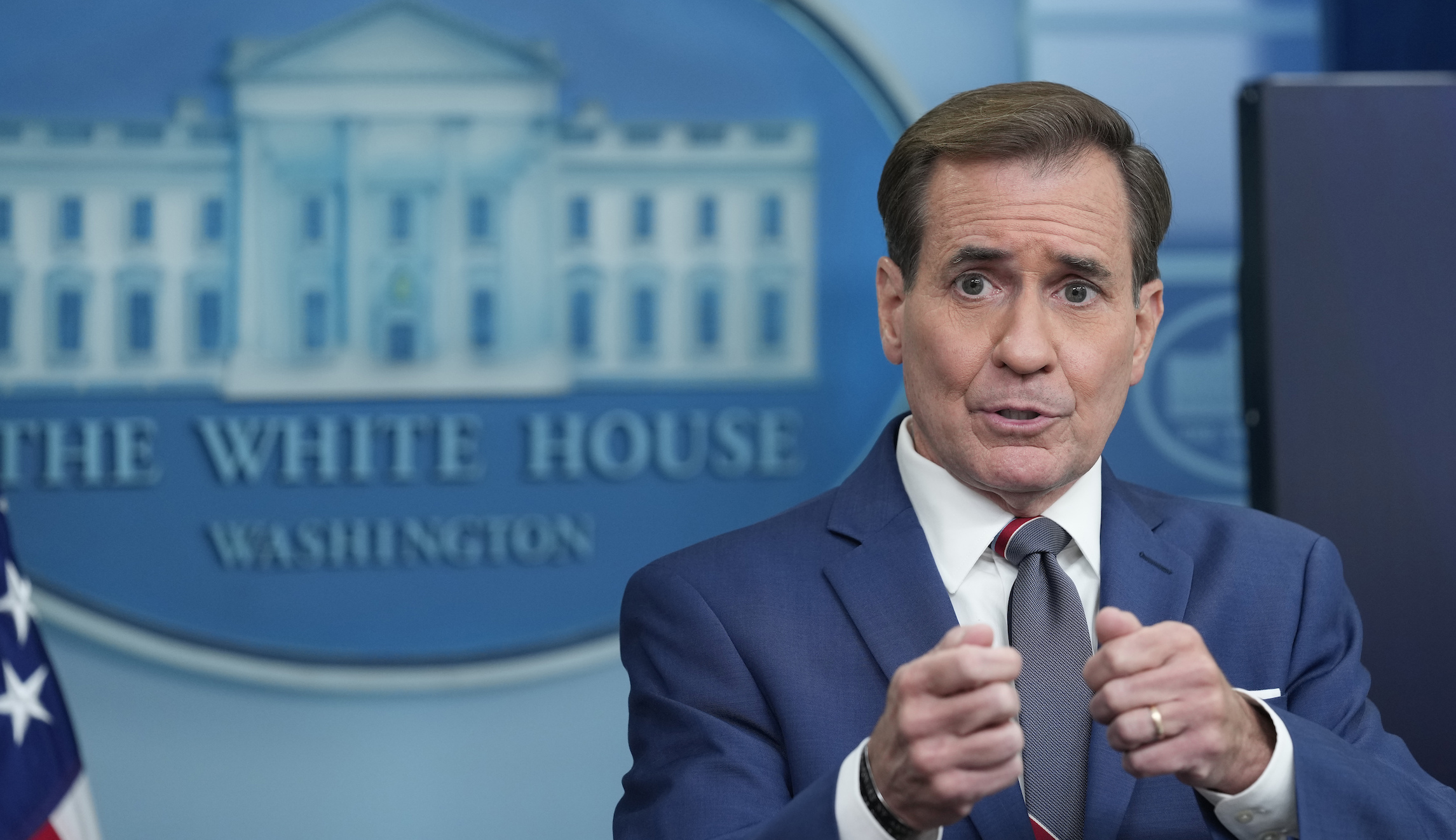 Israel war: John Kirby says White House saw antisemitism ‘threat coming early on’ Oct. 7
