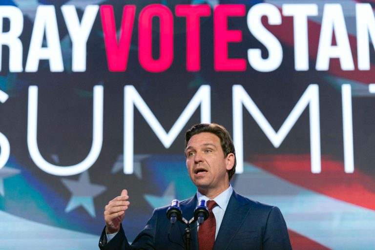 DeSantis backs Tuberville halt on military promotions, vowing to eliminate Pentagon abortion policy if elected