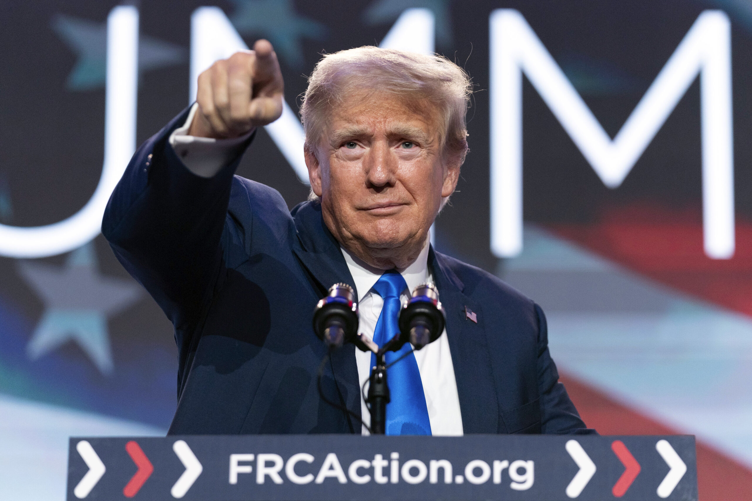Donald Trump says he will appoint task force to review Biden’s ‘political prisoners’
