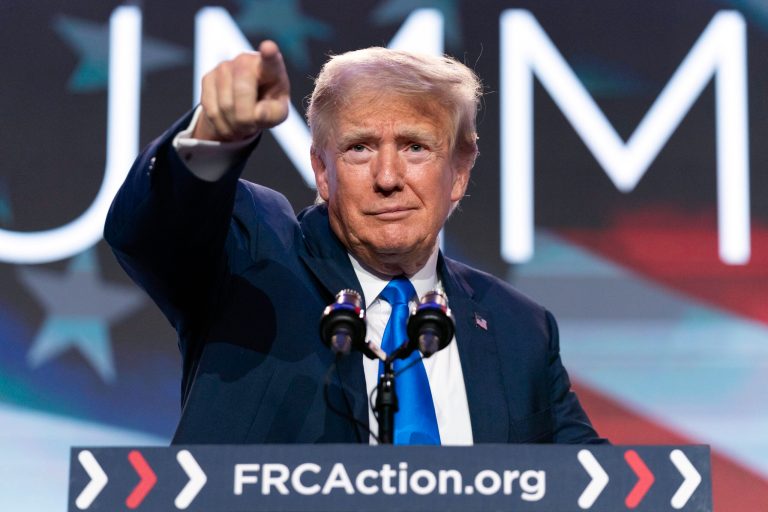 Donald Trump says he will appoint task force to review Biden’s ‘political prisoners’