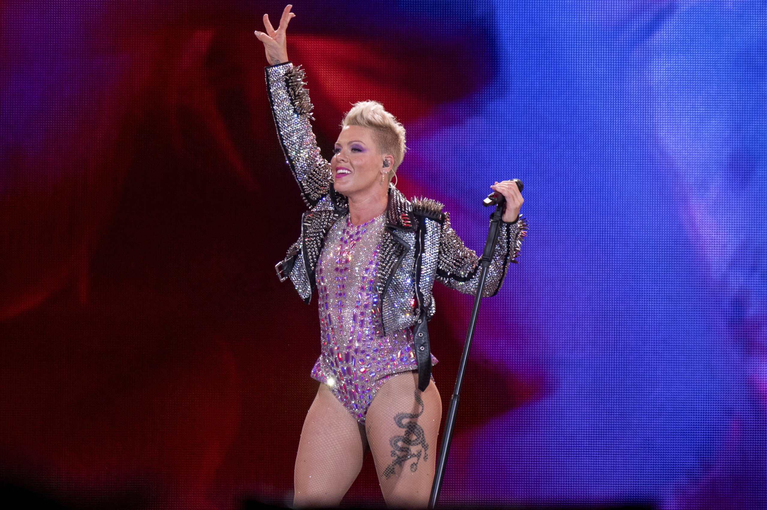 Pink teams up with nonprofit group to give away over 2,000 banned books in Florida