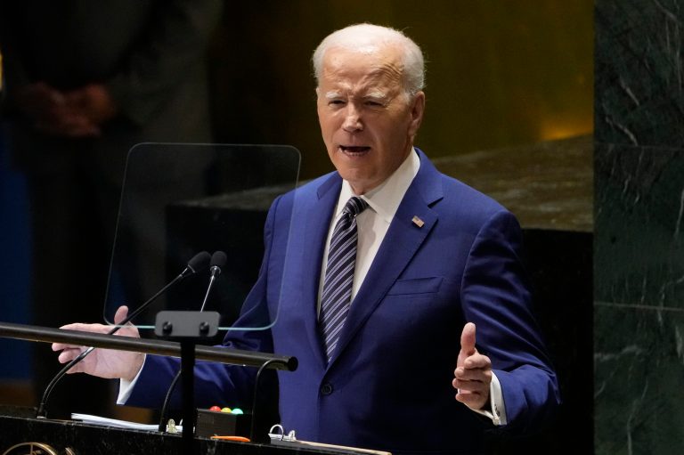 President Joe Biden focused his Tuesday remarks at the United Nations around unity, stressing that no nation can effectively meet the challenges of the modern era alone.