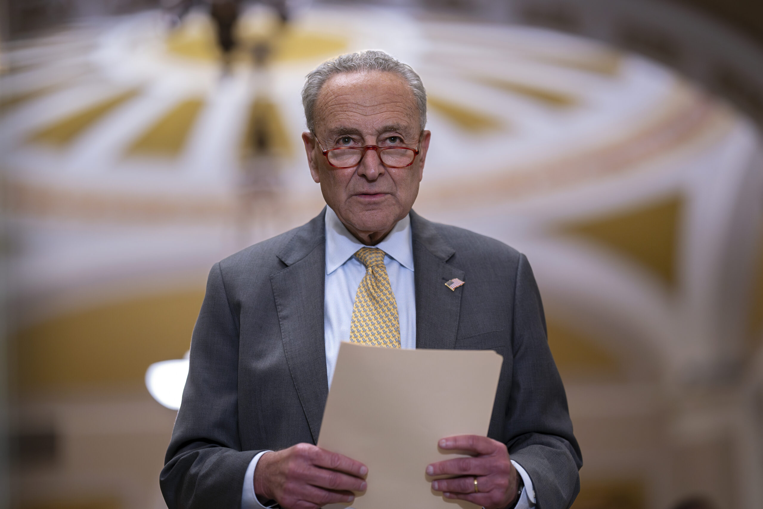 Schumer tees up funding fight with Johnson as government shutdown looms