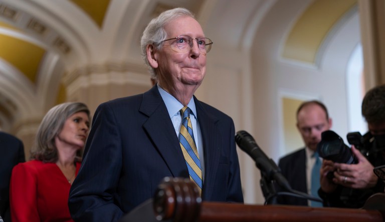 Manchin news boosts McConnell’s yearslong effort to retake Senate majority