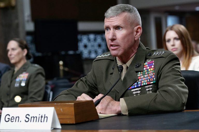 Senate confirms leader of Marines, the third nominee to escape Tuberville’s blockade