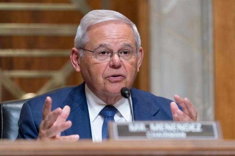 Bob Menendez blames bribery charges on ‘forces behind the scenes’ trying to ‘dig my political grave’