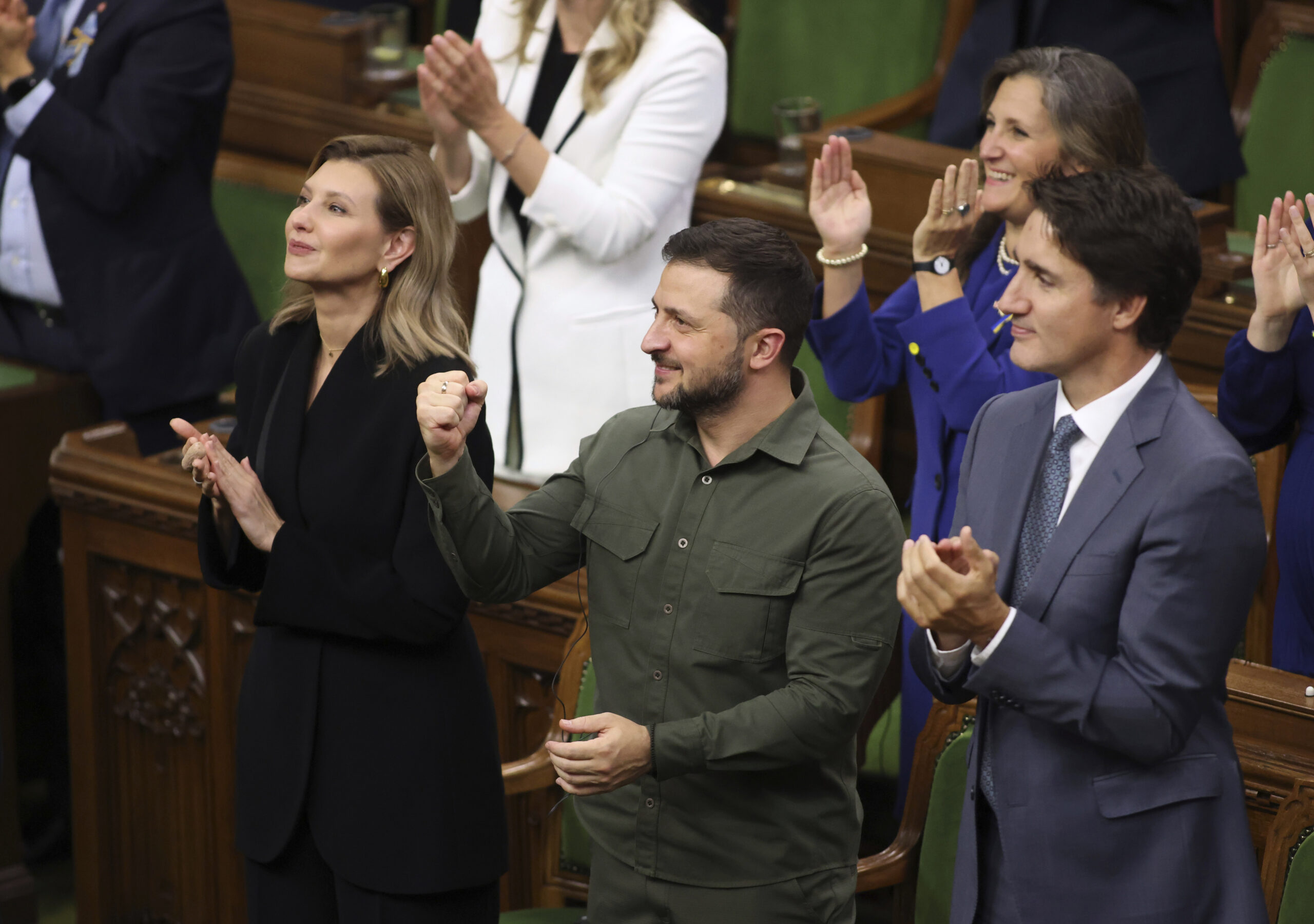 Justin Trudeau, Volodymyr Zelensky