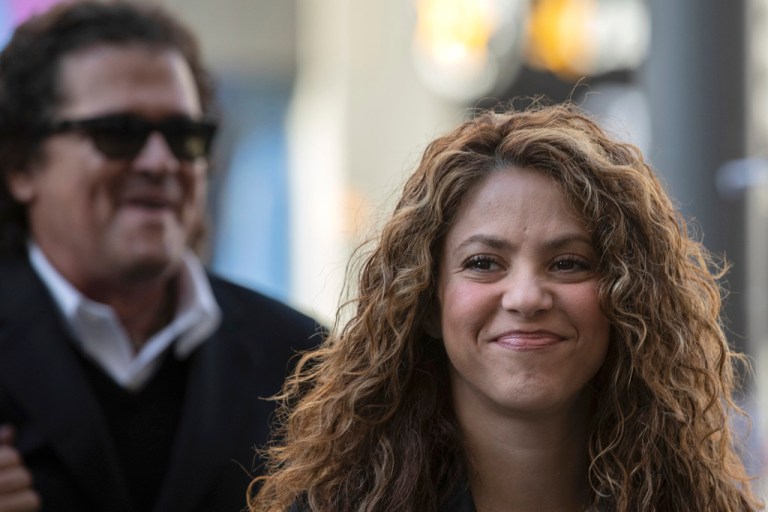Colombian performer Shakira arrives at court in Madrid on March 27, 2019. Spanish prosecutors have charged pop star Shakira with failing to pay 6 million euros ($6.36 million) in tax on her 2018 income, authorities said Tuesday.