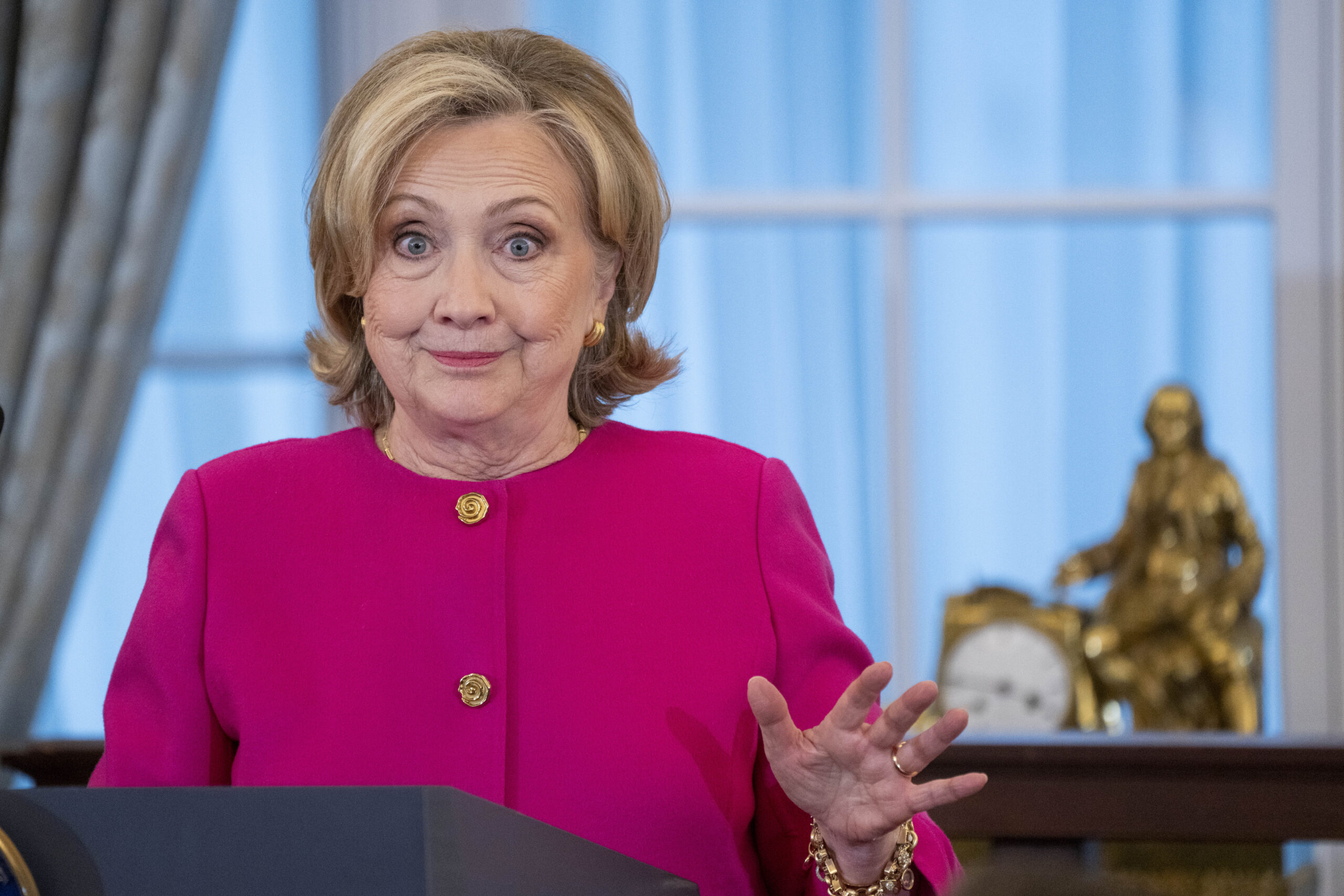 Hillary Clinton’s Columbia students walk out of class in anti-Israel protest