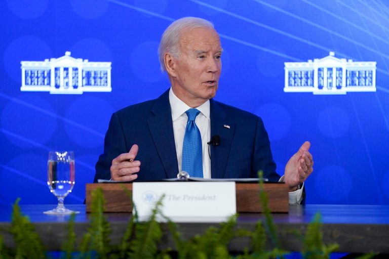 President Joe Biden took a shot at leaders in 
