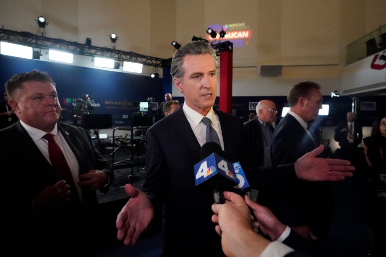 Newsom denies that he is plotting to replace Biden as president